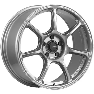 Worldwide Shipping Konig Ultragram 18x8.5 5x4.5" +42mm Titanium Wheel Rim 18" Inch UG8851442T