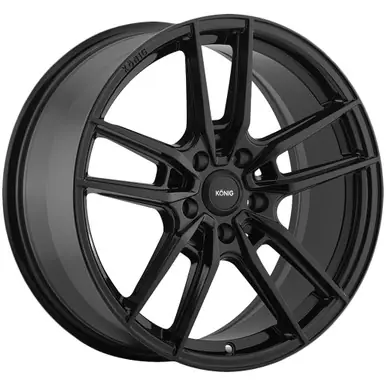 Fan Favorite Konig Myth 18x8 5x108 +43mm Gloss Black Wheel Rim 18" Inch MY88508435
