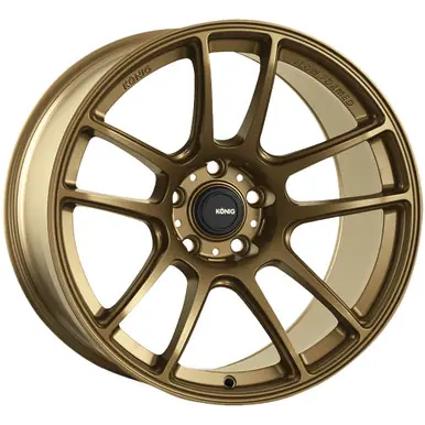 Top Pick Konig Heliogram 17x8.5 5x100 +38mm Bronze Wheel Rim 17" Inch HL87510388