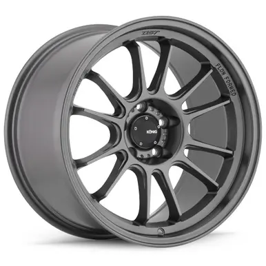 Konig Hypergram 17x8 5x100 +40mm Gunmetal Wheel Rim 17" Inch HG8751040G No Minimum Order