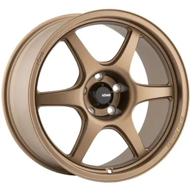 Konig Hexaform 18x10 5x120 +33mm Bronze Wheel Rim 18" Inch HF08520338 Fast Shipping