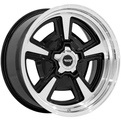 Hot Deal American Racing VN517 Marauder 18x8 5x5" +0mm Black/Machined Wheel Rim 18" Inch VN517BD18805000