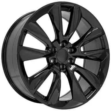 OE Wheels CV32 24x10 6x5.5" +28mm Black Wheel Rim 24" Inch CV32-24100-6550-28B Special Offer