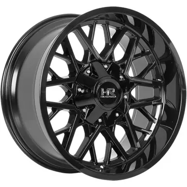 HardRock Off-Road H714 Bomber 20x12 8x6.5" -51mm Gloss Black Wheel Rim 20" Inch H714-201281151GB Save Now