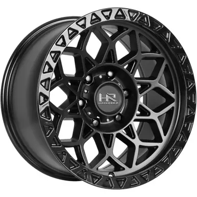 Special Discount HardRock Off-Road H108 17x9 6x135 +1mm Matte Black Wheel Rim 17" Inch H108-179036001BB