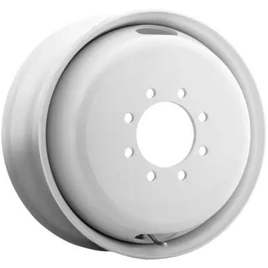 Allied CT-Hub Piloted Dual 17.5x6.75 8x6.5" +133mm White Wheel Rim 17" Inch A17567580 Limited Offer