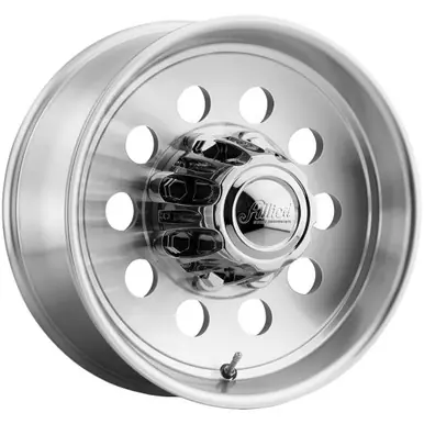 Fan Favorite Allied 882MC ALUMINUM MOD 17.5x6.75 8x6.5 +0mm Machined w/Cap Wheel Rim 17 Inch 882MC-76780HD