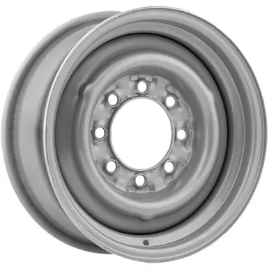 Allied LT Single 16x6 8x6.5" +6mm Silver Wheel Rim 16" Inch X-45337 Money Back Guarantee