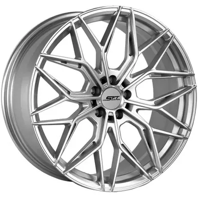 Limited Time Shift HF38 Splitter 18x8.5 5x112 +30mm Silver Wheel Rim 18" Inch HF3888551230S