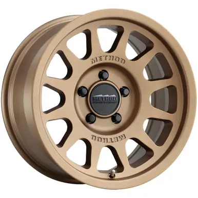 Limited Edition Method MR703 Bead Grip 17x8.5 5x150 +0mm Bronze Wheel Rim 17" Inch MR70378558900