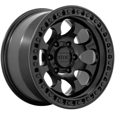 Buy Direct KMC KM550 Riot SBL 18x9 6x5.5" +18mm Satin Black Wheel Rim 18" Inch KM550MX18906818