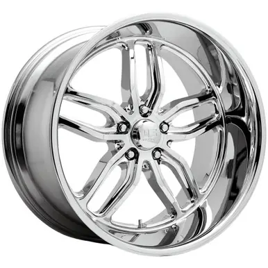 Professional Grade US Mags U127 C-Ten 20x8.5 5x4.75" +7mm Chrome Wheel Rim 20" Inch U12720856150