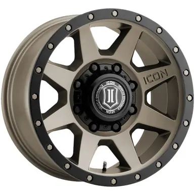 Icon Alloys Rebound HD 17x8.5 8x170 +6mm Bronze Wheel Rim 17" Inch 1817858150BR Special Offer