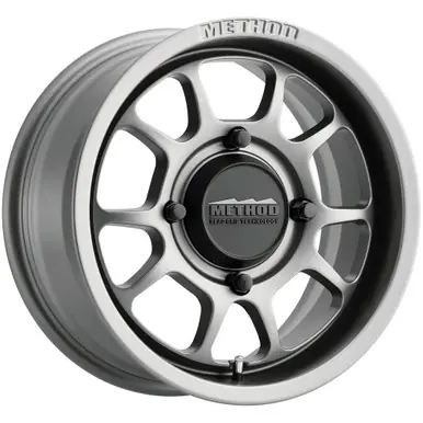 Top Rated Method UTV MR409 Bead Grip 15x7 4x156 +13mm Steel Grey Wheel Rim 15" Inch MR40957046443