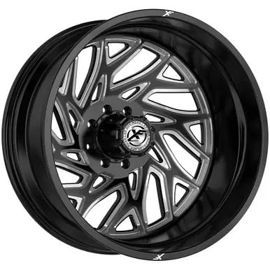XF Off-Road XF-229 Dually Rear 26x8.25 8x210 Black/Milled Wheel Rim 26" Inch 229O268262-192GBM Top Pick
