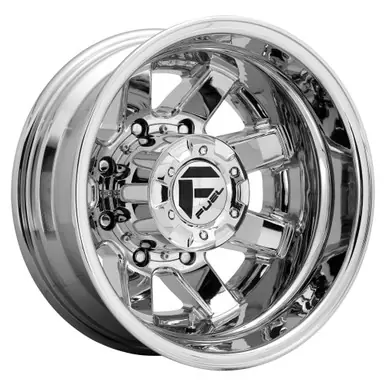 Direct From Factory Fuel D536 Maverick Dually Rear 20x8.25 8x6.5" Chrome Wheel Rim 20" Inch D53620828D35