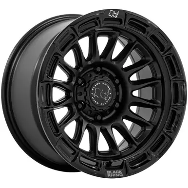 Final Sale Black Rhino BR025 Rival 17x8.5 6x135 +10mm Double Black Wheel Rim 17" Inch BR025MB17856310