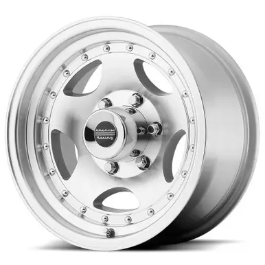 Sale American Racing AR23 16x8 5x5.5" +0mm Machined Wheel Rim 16" Inch AR236885