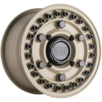 Handmade Black Rhino UTV Armory UTV 15x7 4x110 +51mm Desert Sand Wheel Rim 15" Inch 1570ARY514110D80