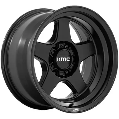 Exclusive Offer KMC KM728 Lobo 17x8.5 6x4.5" +18mm Matte Black Wheel Rim 17" Inch KM728MX17856418