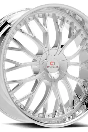 Best Seller Cavallo CLV-33 6x135/6x139.7 26x9.5 +15 Nano Chrome
