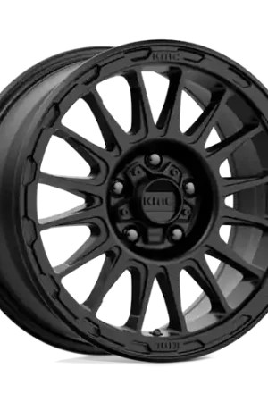 Warranty Included KMC KM542 IMPACT 5X114.3 16X7 +30 SATIN BLACK