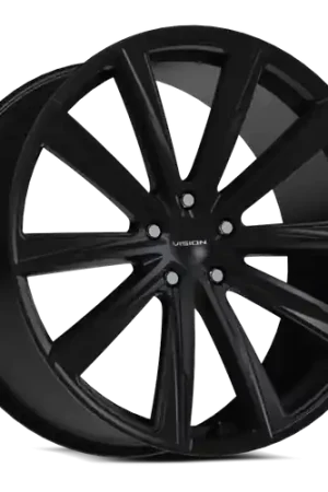 Cheap Vision Street-Designs 471 Splinter 5x114.3 20x10.5+42 Satin Black