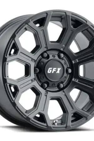 G-FX TR-19 8x165.1 16x8.5-6 MATTE BLACK Free Delivery