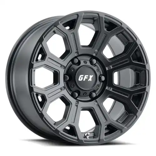 G-FX TR-19 8x165.1 16x8.5-6 MATTE BLACK Free Delivery