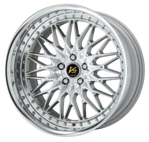 Professional Grade Work Vs-Xv 5x120 20x8.5-11 R Disk Silky Rich Silver
