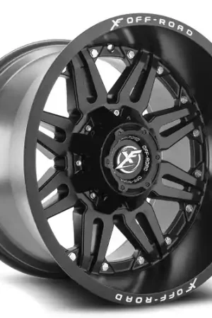 Direct From Factory XF Off-Road XF-204 5x114.3/5x127 22x10 -24 Matte Black