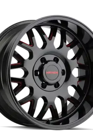 Mayhem Tripwire 8110 8x170 20x9+18 Black W/Prism Red Next Day Delivery