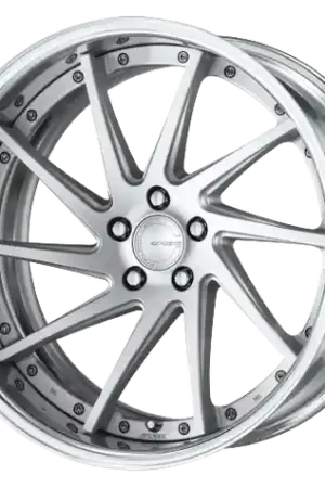 Work Gnosis Cvs 5x115 21x10.5+45 O Disk Matte Silver Budget