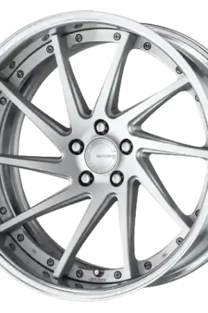 Work Gnosis Cvs 5x114.3 21x11+45 A Disk Matte Silver Same Day Shipping