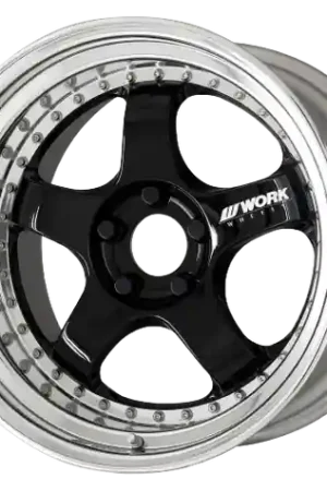 Work Meister S1 3P 5x115 18x9.5+3 A Disk Black Premium