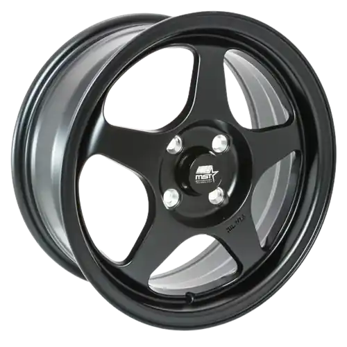 MST Wheels MT29 4x100 15x6.5 +35 Matte Black Authentic