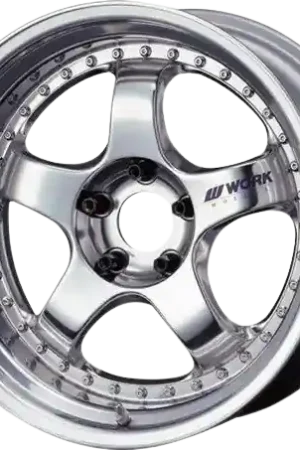 Work Meister S1 3P 5x120 18x8.5-1 R Disk Bright Buff Finish Special Offer