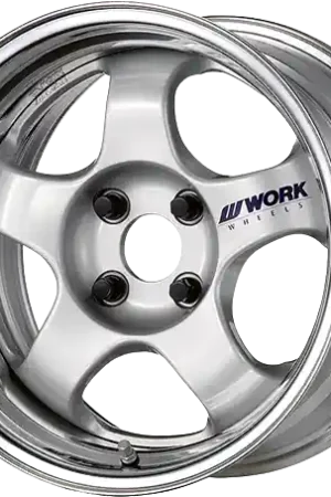 Work Meister S1 2P 5x120 15x9.5+38 A Disk Silver Clearance
