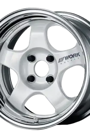 Direct From Factory Work Meister S1 2P 5x120 15x7+22 R Disk White