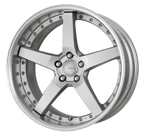 Work Gnosis Gr203 5x114.3 19x8+38 W Disk Matte Silver Handmade