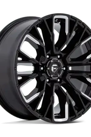 Fuel 1PC D849 REBAR 6X135 20X9 +20 GLOSS BLACK MILLED Shop Now