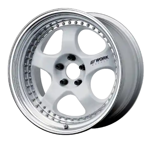 Work Meister S1 3P 5x114.3 19x10-7 L Disk White Trending