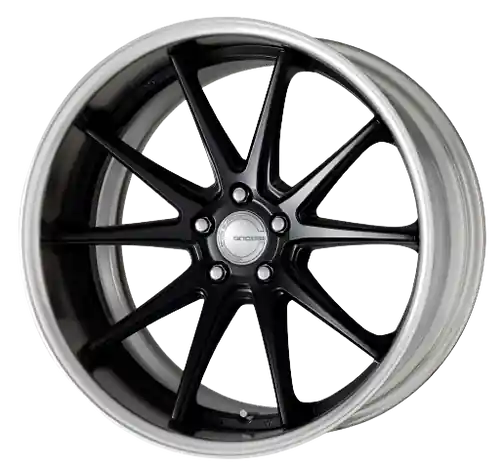 Work Gnosis Cv201 5x115 20x10.5+22 O Disk Matte Black Bulk Order