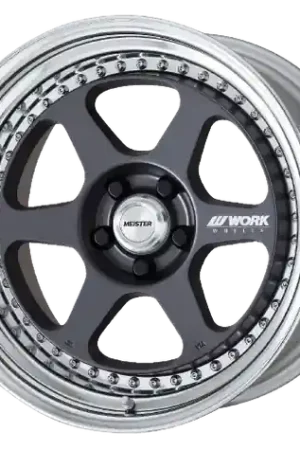 Work Meister L1 3P 5x108 19x14-43 T Disk Matte Gunmetal Latest