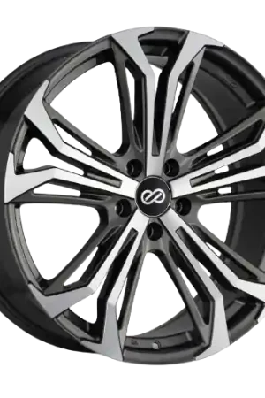 Authentic Enkei Vortex 5 5x114.3 20x8.5+38 Anthracite Machined