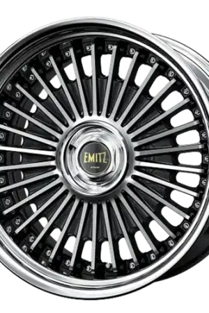 Discount Work Emitz Black Polish 5x114.3 20x9.5 +45