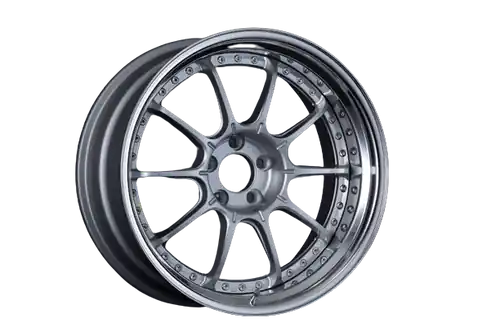 SSR Professor SP5 5x120.65 19X11+24 NR Disk High Bright Silver Clearance