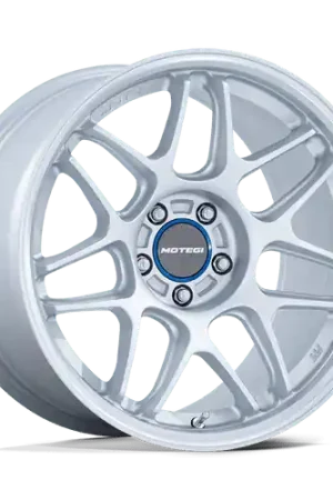 Special Discount Motegi MR158 TSUBAKI 5X100 18x8.5 +30 HYPER SILVER W/ MACHINED LIP