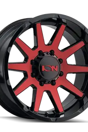 Best Price Ion Type 143 6x139.7 20x9+18 Gloss Black/Red Machined