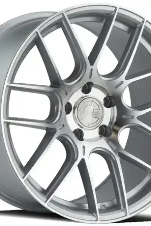 Aodhan AH-X 5x112 19x9.5 +35 Gloss Silver Machined Face Top Pick